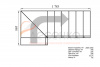 Модульная малогабаритная лестница Компакт - превью фото 2