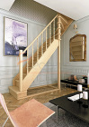 Деревянная межэтажная лестница ЛЕС-215 - превью фото 3